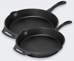 Cast Iron Frying Pan Set Petromax 25 cm and 30 cm — Petromax FP-SET-25-30