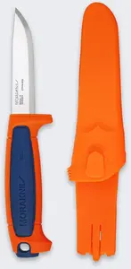 Нож TOGO Morakniv Duty 546 S нержавеющая сталь BLUEHIVIS — цельнометаллическое лезвие, яркая рукоять