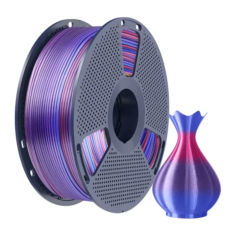 Филамент Sunlu PLA+ Silk Rainbow 02 Photo 2