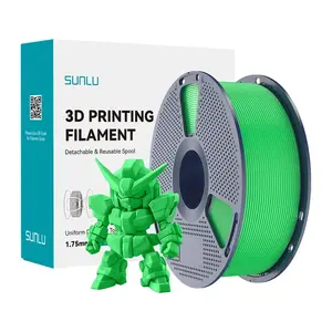 Filament Sunlu PLA+ 2.0 (Green) — PLA+ 1.75 mm compatible for FDM 3D printers