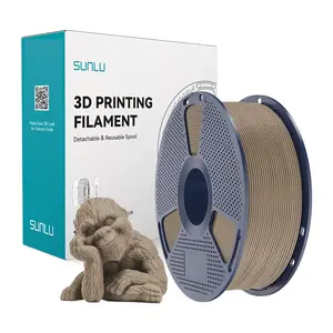 Filament Sunlu Wood filament for 3D printers, natural wood-infused PLA, MPN: Wood