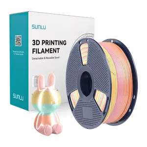 3D Printer Filament Sunlu PLA+ Silk (Rainbow) 0.5 kg
