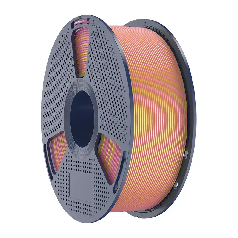 Sunlu PLA+ Silk Dual Color нитка Розовый и Золотой Photo 4