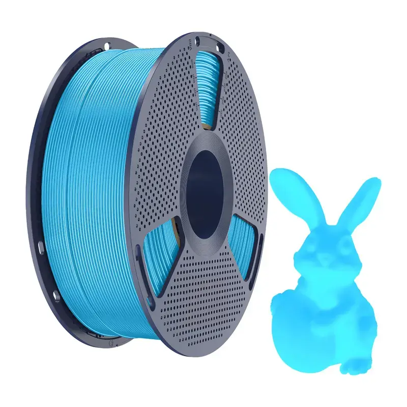 Filaments Sunlu PLA Glow In The Dark (zils) Photo 2