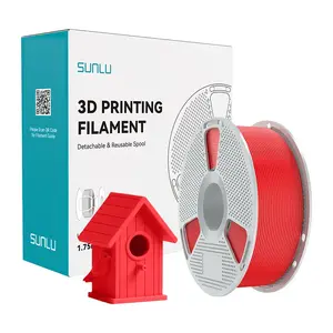Sunlu ASA 3D Printer Filament Red – 1.75 mm, Engineering Thermoplastic