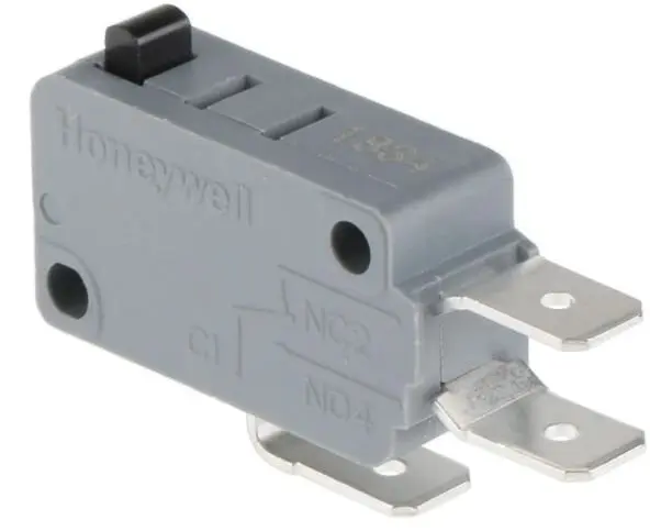 Honeywell V15T16-CZ100 Plunžera mikroslēdzis SPDT, plāksnīšu
