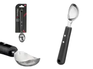 Ice cream scoop Kinvara 10855, stainless steel head, single-scoop design