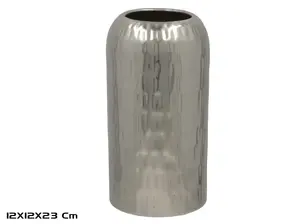 Dekoratīvā vāze Decorlife Niķeļa (nikela apdare), modelis 8445393431932