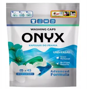 Veļas kapsulas Unilever ONYX 3‑in‑1 universālas, 45 mazgāšanas reizes