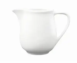 Milk jug ORION MONA porcelain white 80 ml