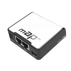 Wireless Access Point MikroTik mAP 2n — 2.4 GHz, Ethernet 10/100 Mbit/s, PoE support