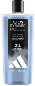 Dušas gels Biotherm ADIDAS Dynamic Pulse 600 ml — ķermeņa mazgāšanas līdzeklis ikdienai