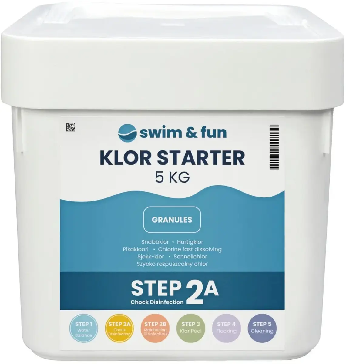 Hloru granulās Swim & Fun Klor