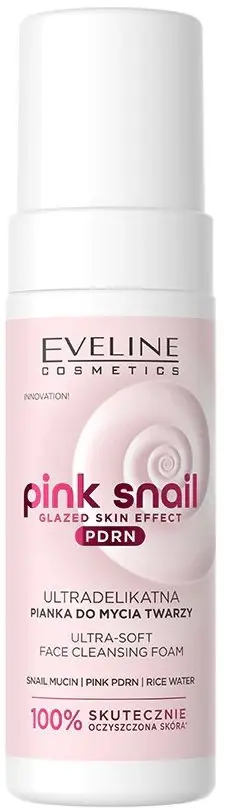 Sejas tīrīšanas putas Eveline Pink Snail