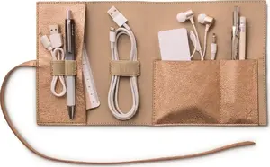 Travel Tech-Tidy Organizer bag IF Bookaroo 343656 — copper finish, travel tech organizer