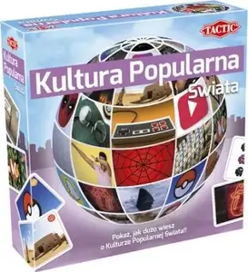 Настольная игра TACTIC «Культура популярная мира» (Kultura Popularna Świata) — викторина о культуре и географии