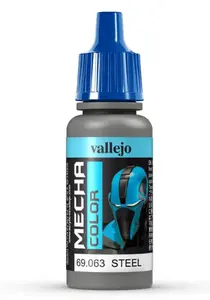 Acrylic Paint VALLEJO 69.063 Steel, bottle dispenser, 17 ml