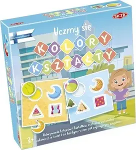 Educational game TACTIC Tactic Uczymy się: Kolory i kształty — learning colors and shapes
