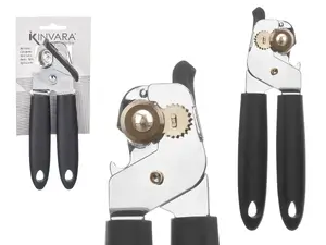 Can opener Kinvara 11497, manual, black finish, model 11497