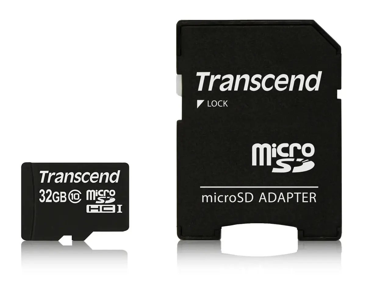 TRANSCEND microSDHC Class 10 32GB с адаптером Photo 2