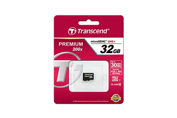TRANSCEND microSDHC Class 10 32GB с адаптером Photo 4