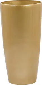 Flower Pot Shumee TSERIA 40 cm, gold finish