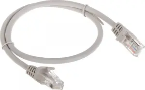 Network patch cable RBLINE RJ45/0.5-GREY — RJ45 to RJ45 patchcord, 0.5 m, grey