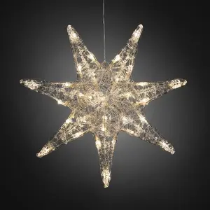 Light decoration figure Konstsmide 6110-103 — LED 32 bulbs, 0.64 W, transparent plastic, DC