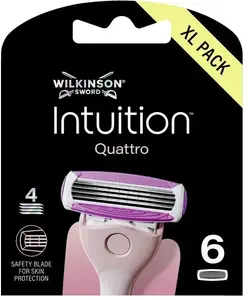 Запасные кассеты Tanita WILKINSON Sword Intuition Sensitive Care для женщин, 3 шт.
