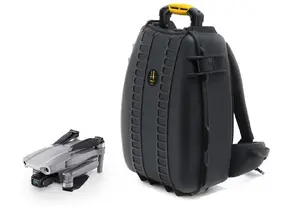 Mugursomas korpuss HPRC MAV2A-3500-01 melns — aizsargājošs fotokameras un drona mugursoma DJI Air 2S / Mavic Air 2