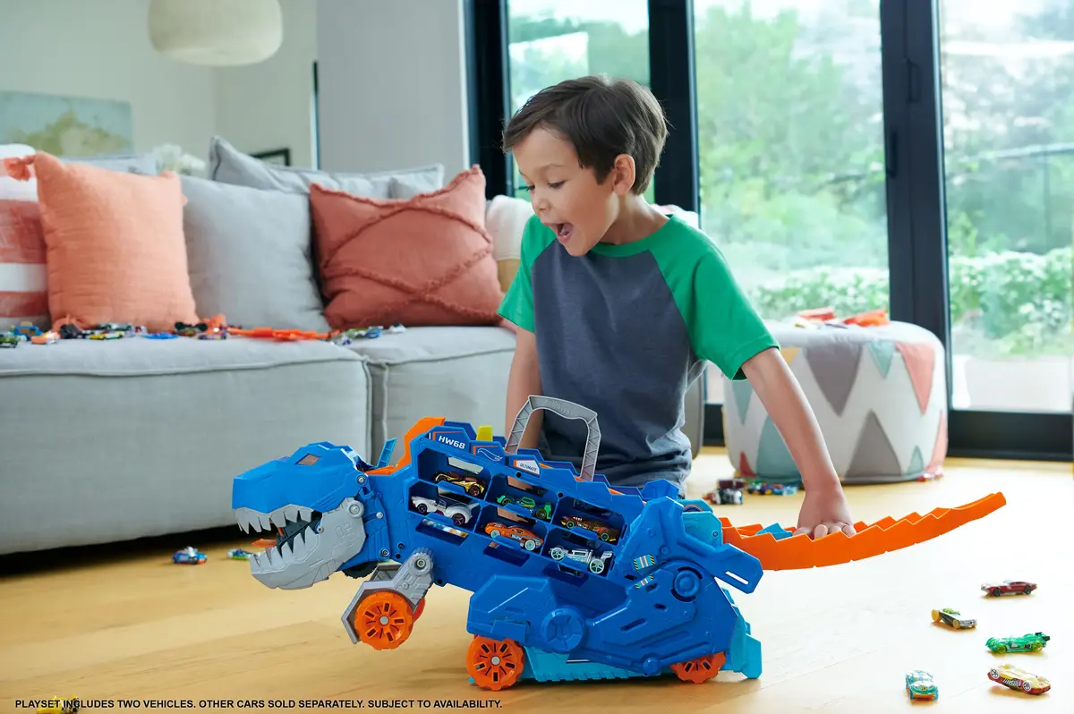 MATTEL Hot Wheels City Ultimate T‑Rex Transporter HNG50 Photo 2