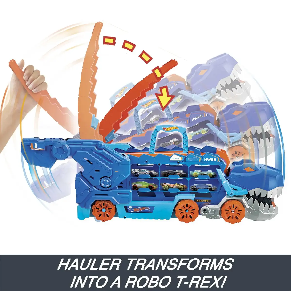 MATTEL Hot Wheels City Ultimate T‑Rex Transporter HNG50 Photo 9