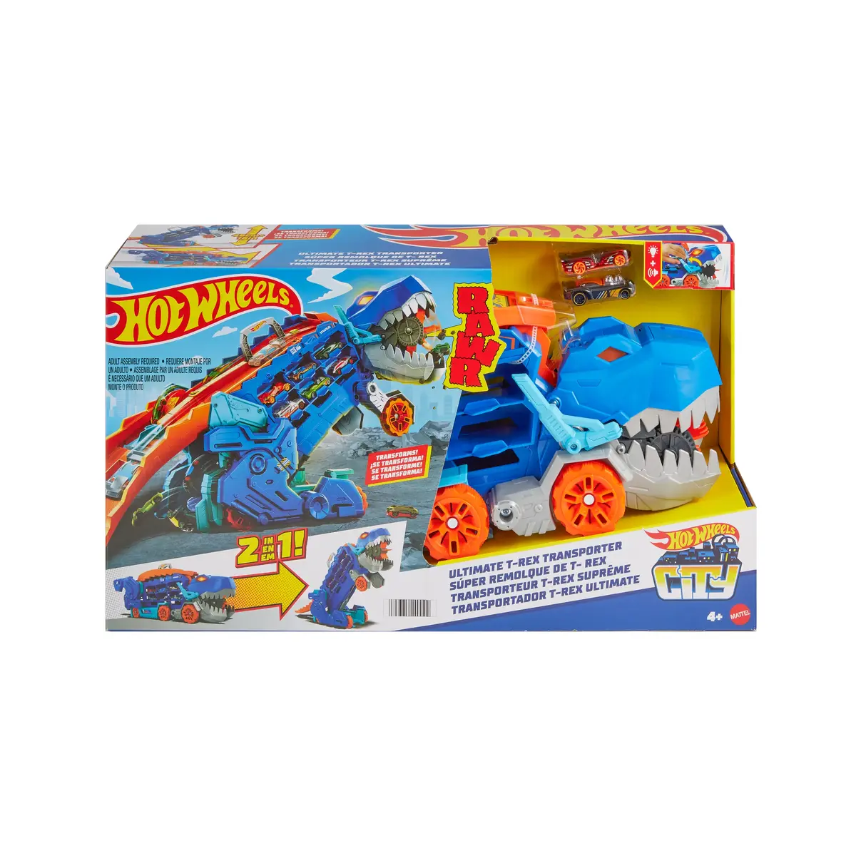 MATTEL Hot Wheels City Ultimate T‑Rex Transporter HNG50 Photo 11