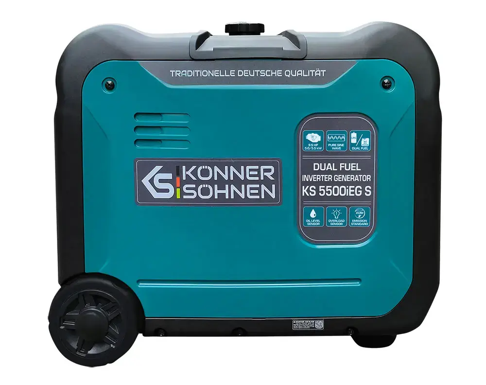 Könner & Söhnen KS 5500iEG S инверторный генератор 5000 Вт Photo 5