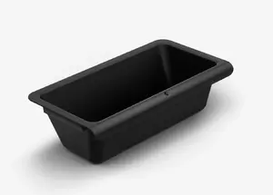 Underseat organizer Spigen ACP10638 for car, black, fits under-seat storage