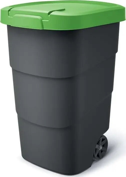 Atkritumu tvertne Prosperplast WHEELER 95L ar
