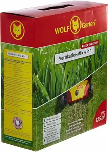 Zāliena atjaunošanas komplekts Sourcing WOLF GARTEN 4in1 V-MIX 125 priekš 125 m²