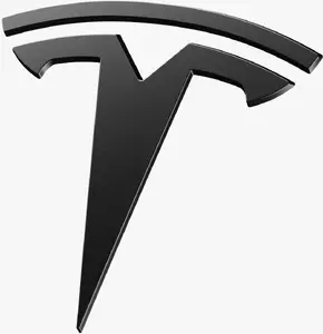 Front Emblem Cap Spigen for Tesla Model Y (Juniper) — black