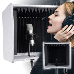 Akustiskā kabīne DNA STUDIO BOX no DNA — pārnēsājama saliekama vokāla/instrumentu kabīne