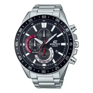 Rokas pulkstenis CASIO EDIFICE EFV-620D-1A4VUEF kvarca vīriešu nerūsējošā tērauda sudraba