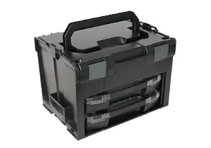 Ящик для инструментов Sortimo L-BOXX LS-Boxx 306 Black — внутр. 388×309×97 мм, Ширина 445 мм, Глубина 358 мм