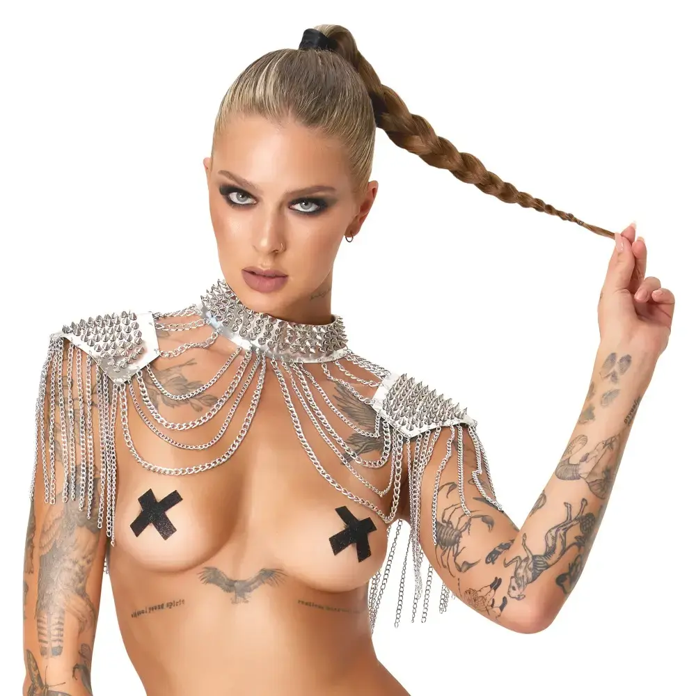 Bad Kitty Bad Spiked Collar and shoulder украшение Photo 2