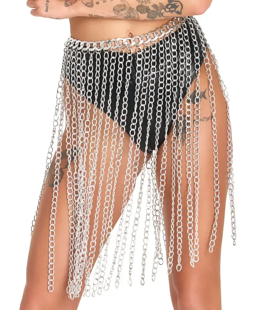 Bad Kitty Bad Chainmail Collar — цепочное колье/юбка Photo 4