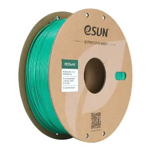 Vads eSun PETG+HS 1,75 mm zaļš 1 kg — PETG (polietilēna tereftalāts ar glikolu)