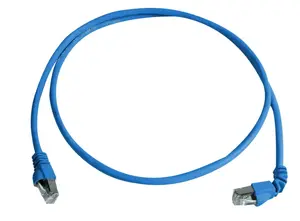 Networking cable Telegärtner Cat6a S/FTP (S-STP) RJ-45–RJ-45 0.5 m Blue