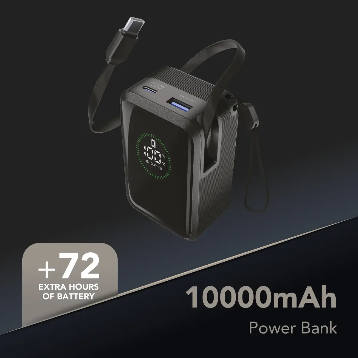 Cellularline Roller 10000 пауэрбанк — 10 000 мА·ч 45 Вт Photo 9