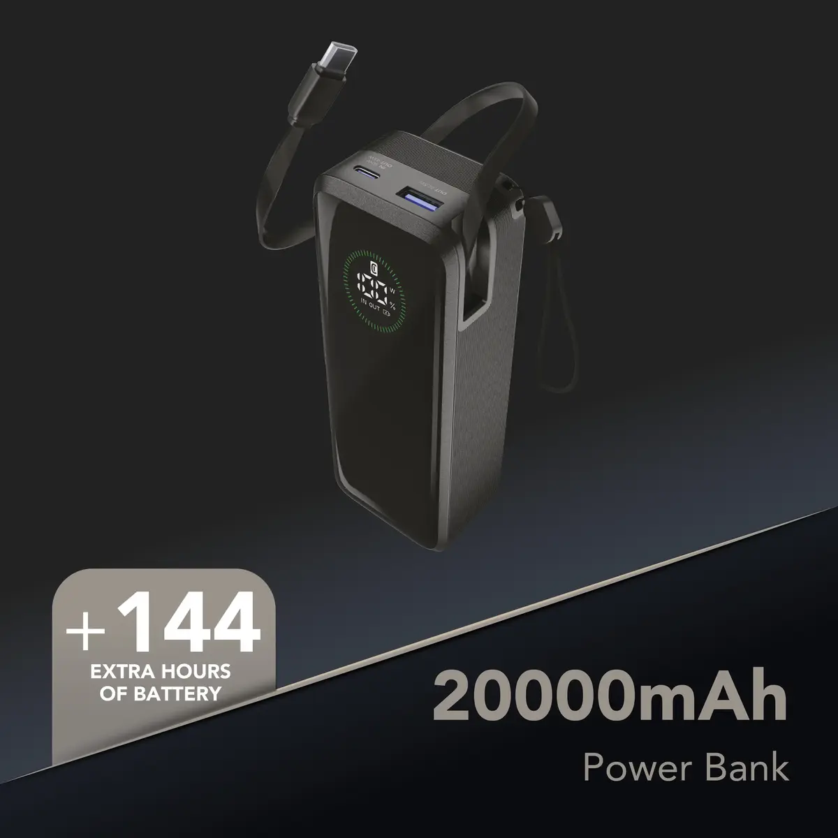 Cellularline Power Bank Roller 20000 — 20 000 мАч 65 Вт Photo 9