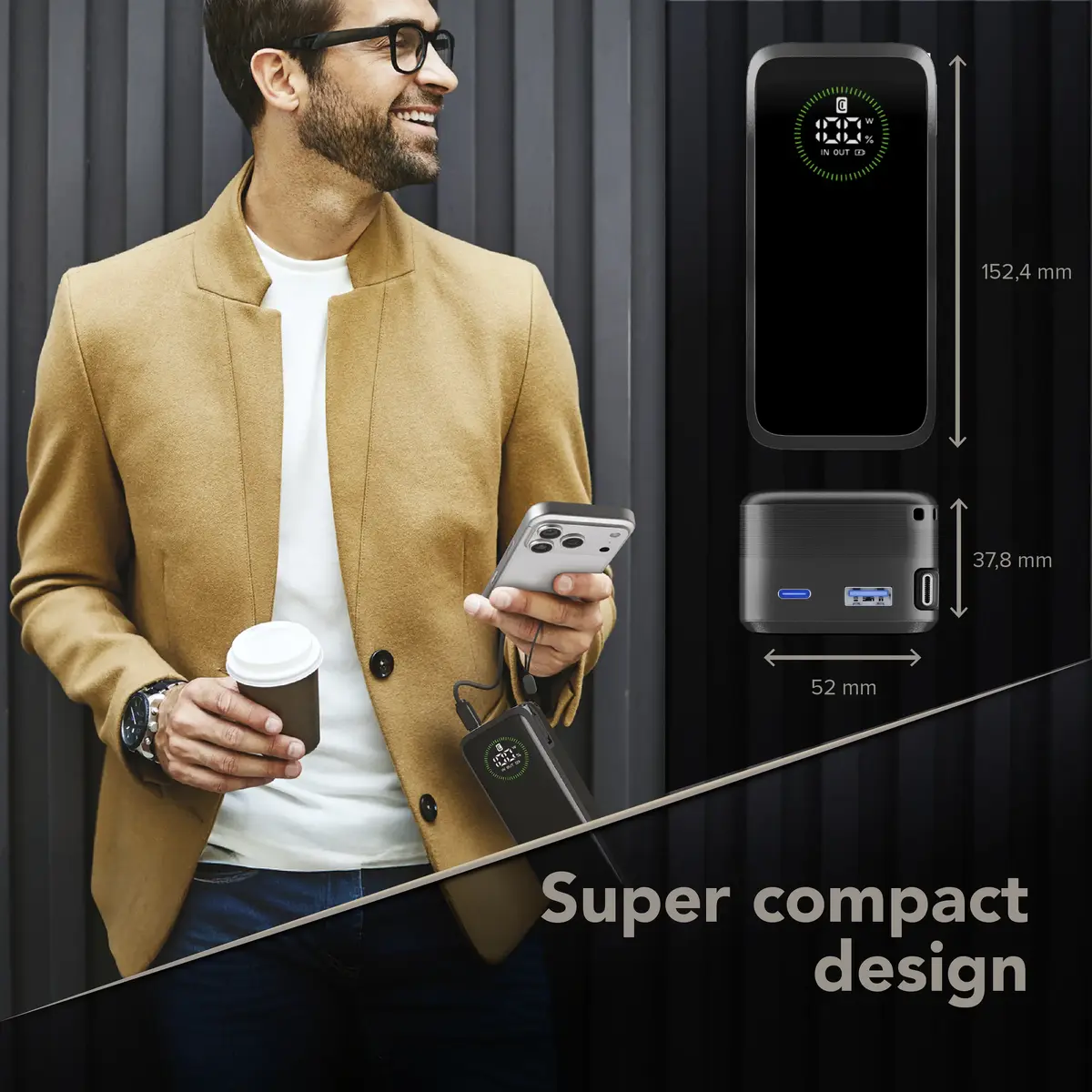 Cellularline Power Bank Roller 20000 — 20 000 мАч 65 Вт Photo 13