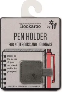 Pen Holder IF Bookaroo model 343646 — gray desk organizer for pens and stationery