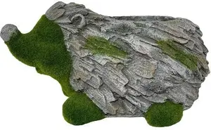 Decorative Flower Pot affek design Hedgehog model 18009A-36.5FG, ceramic/plastic finish, ornamental planter